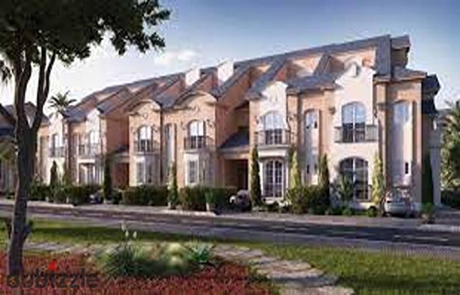 For sale, townhouse, at a special price, in Layan Sabbour, Fifth Settlement, 260 meters, very special location, semi-finished 5