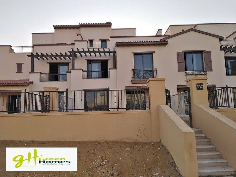 TownHouse 280m Ready to move for sale Installment in Mivida | Emaar, New Cairo 0