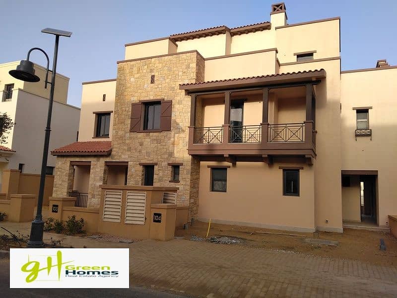 TownHouse 280m Ready to move for sale Installment in Mivida | Emaar, New Cairo 7