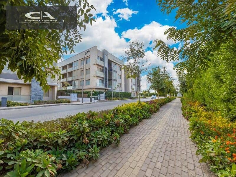 Apartment for sale in garden, 51 meters, immediate delivery With a 10% down payment in the heart of the Fifth Settlement 37% cash discount at Galleria 8