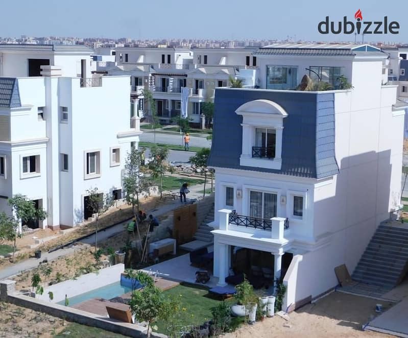 Ivilla 280M+170 sqm garden for sale Mountain View Chill Out Sheikh Zayed 6