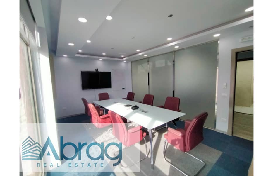 For rent administrative office 515 m with finishing, furniture and air conditioning in Sheikh Zayed 0