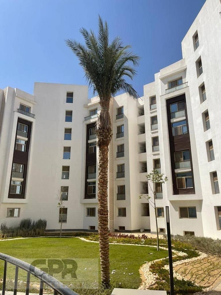 استلم شقة للبيع فى كمبوند المقصد العاصمه الادارية Apartment with ready to move for sale in Al Maqsad new capital 4