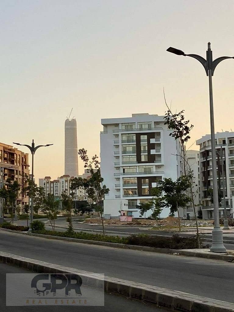 استلم شقة للبيع فى كمبوند المقصد العاصمه الادارية Apartment with ready to move for sale in Al Maqsad new capital 10