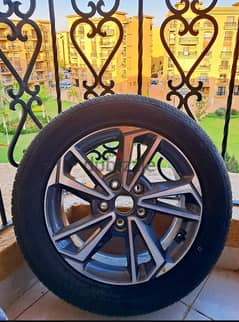 Car tire for kia grand cerato