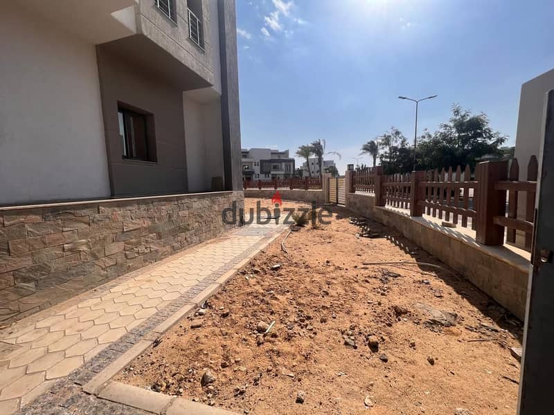 Townhouse corner for sale 420m in el sherouk wesal views compound villas area 1