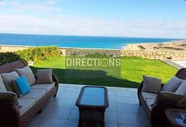 A fully finished chalet with a garden and a distinctive sea view in Telal Elsokhna, near Porto Sokhna on Zaafarana Road