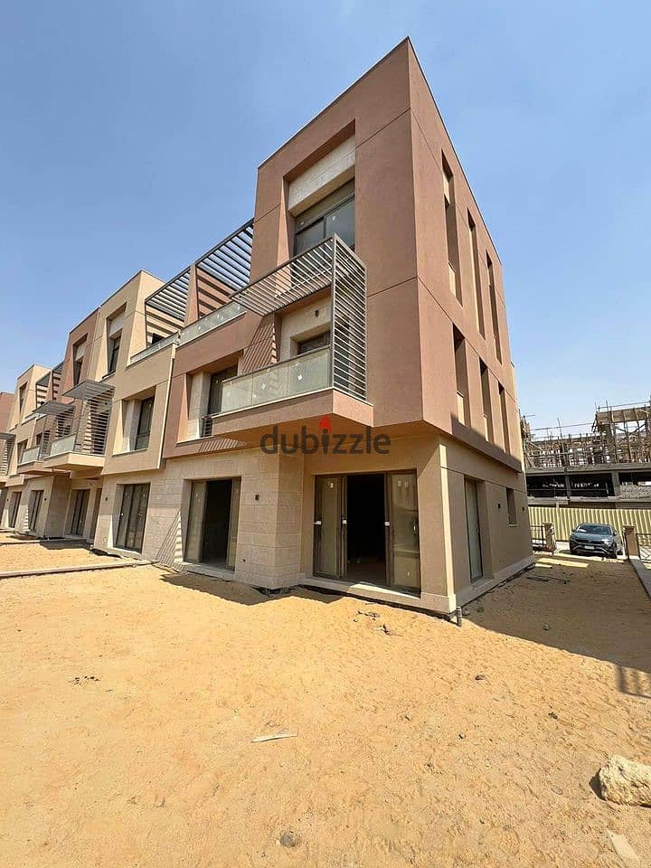 twinhouse villa for sale lowest price by marakez new cairo prime location in installment in golden square 4