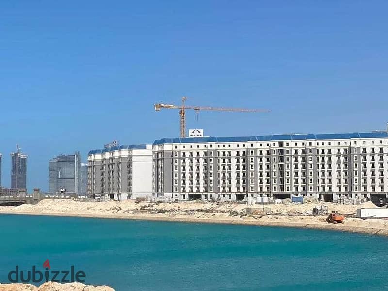 ready to move fully finished apartment directly on lagoon in latin alamin for sale in installment 4