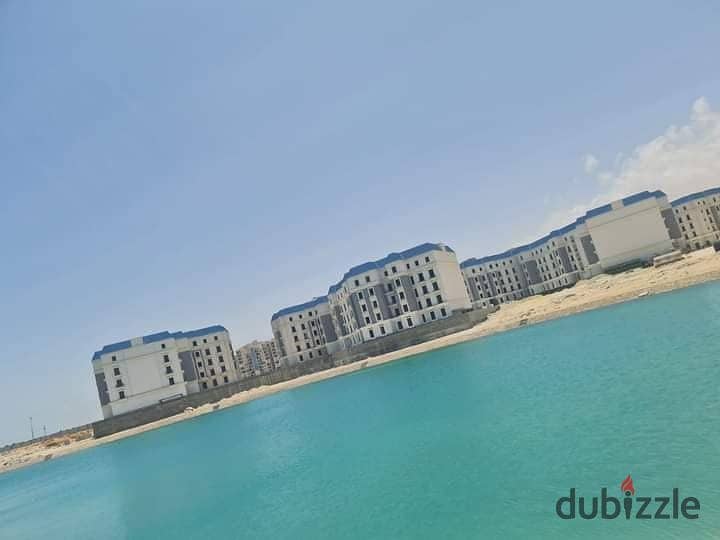 ready to move fully finished apartment directly on lagoon in latin alamin for sale in installment 5