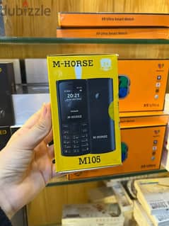 نوبايل هورس M horse M105 جديد ضمان 14 يوم عيوب صناعة 0