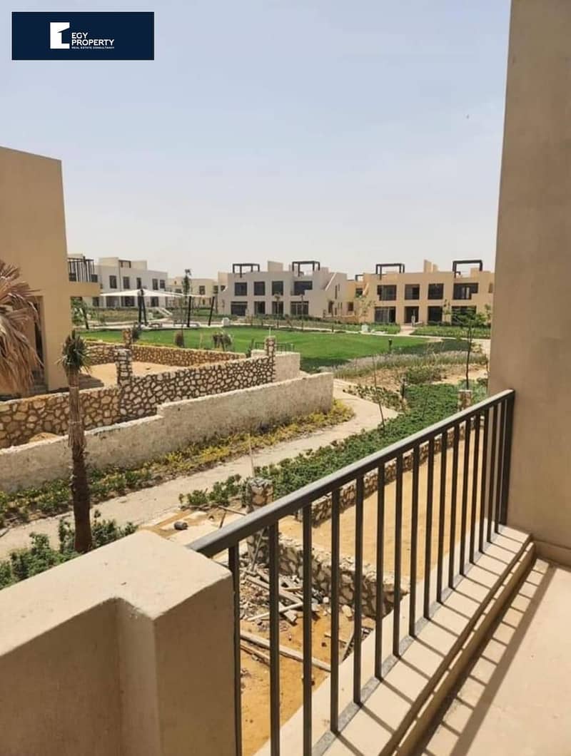 The cheapest villa for sale in O WEST Compound - October in front of Mall of Arabia, with down payment of 950 thousand ,with installments 4