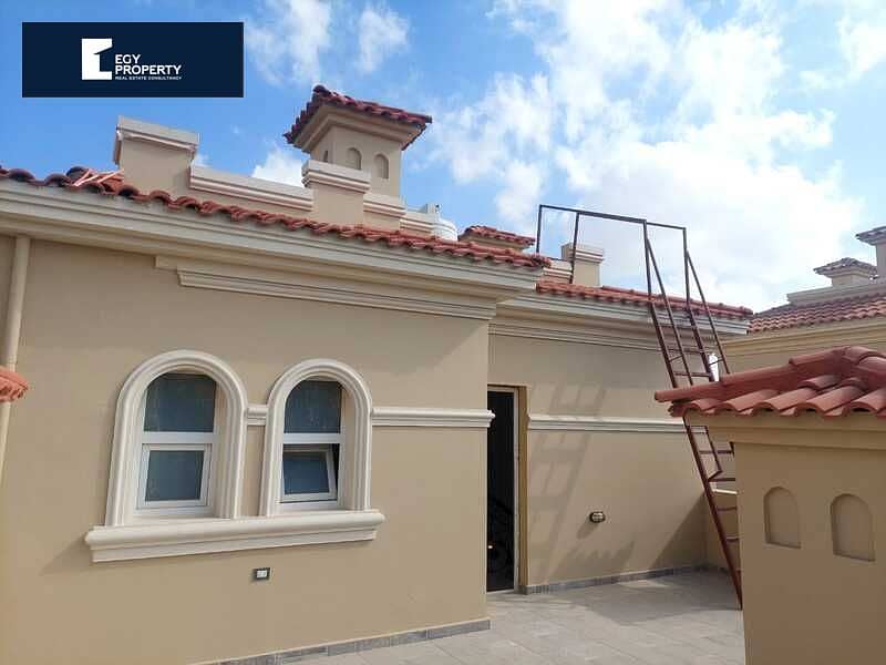 villa Ready to move, for sale in Patio 5 East Compound -  at the entrance to Shorouk 2, with installments 7