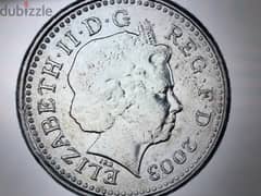 2003 5 pence