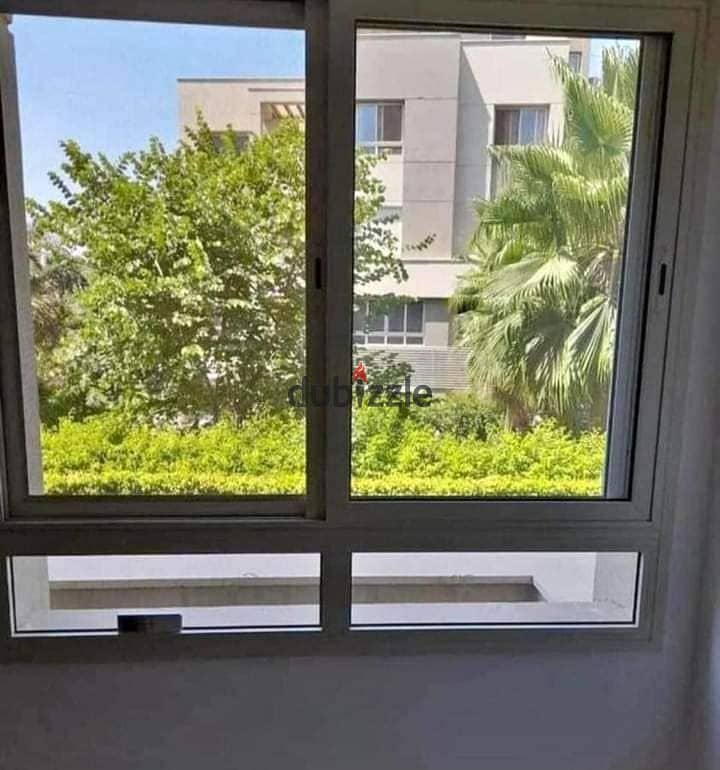 Apartment for sale super luxurious finished for sale in the First Settlement Creek Town Compound next to Family Park Al Rehab in front of Gate 2 AlReh 2