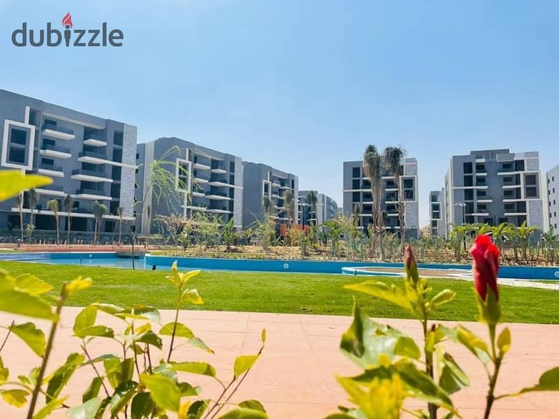 Apartment Fully finished  for sale in front of Al Rehab and next to Family Park on Suez Road in Creek Town Compound near Saada Horizon New Cairo 4