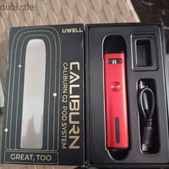 uwell caliburn G2  احمر مع ليكويد 0