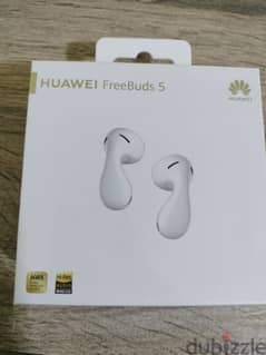 Huawei freebuds 5 جديده متبرشمه