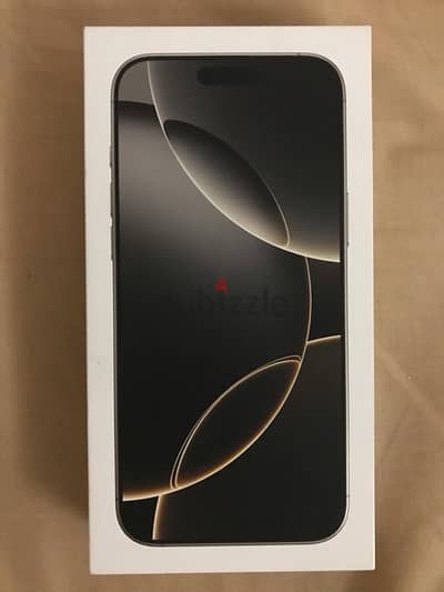 iPhone 16 pro max 256 natural titanium