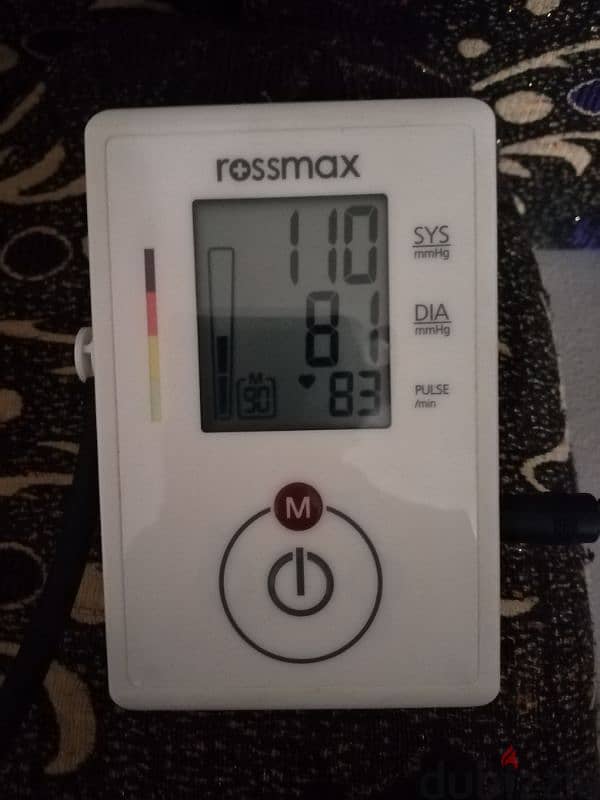 جهاز قياس الضغط الإلكتروني rossmax بحالة الجديد 3