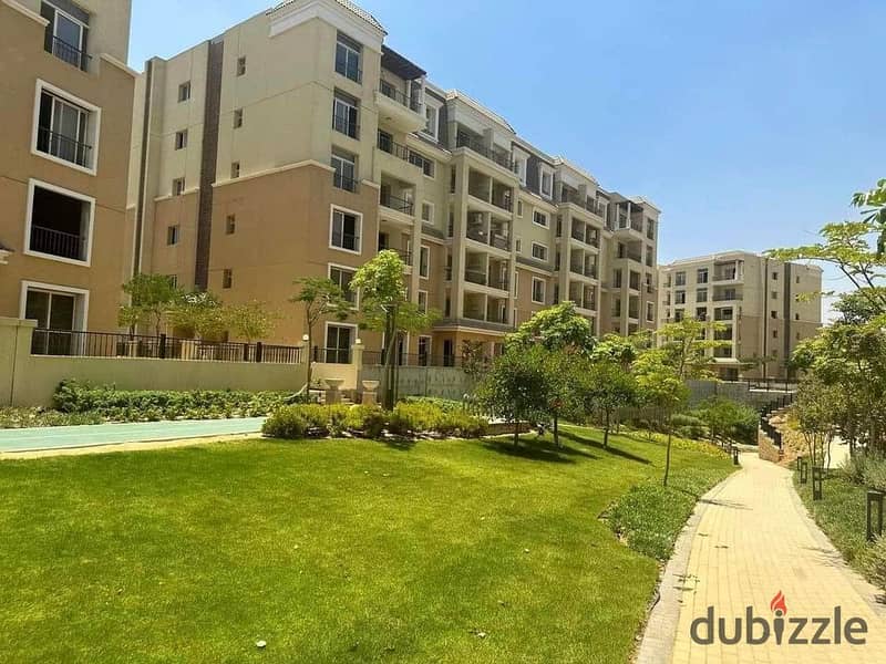 3 bedroom apartment in Saray Compound next to Madinaty Direct View on landscape 3