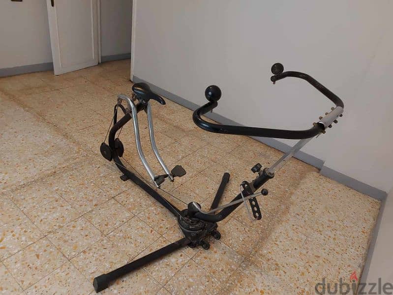 دراجه تمارين اوزان  Exercise bike with 4 weights 1