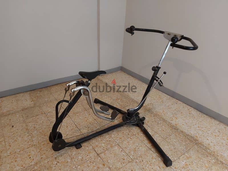 دراجه تمارين اوزان  Exercise bike with 4 weights 2