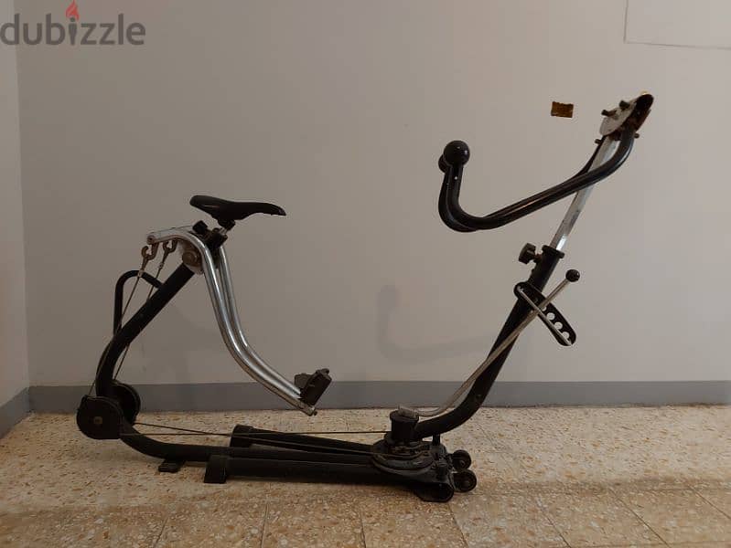 دراجه تمارين اوزان  Exercise bike with 4 weights 3