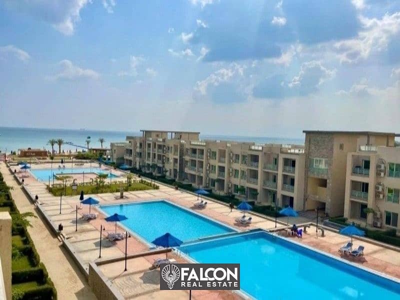 Two-room chalet, fully finished, receipt close, with direct view on the lagoon, with a 30% discount in Aroma, Ain Sokhna. . 12