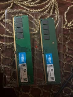 ram 16 gb crucial 2666mhz used like new 0