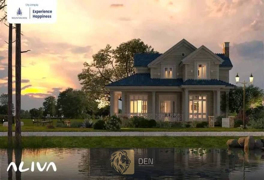 iVilla with Garden for Sale in Mountain View - Aliva, Mostakbal City 10