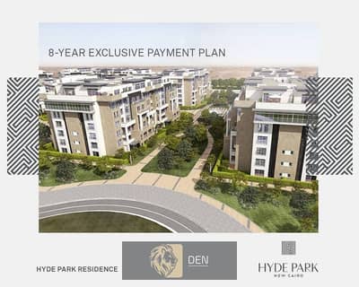 Under market price, without over  Apartment for sale   Hyde Park new Cairo