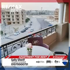 Fully furnished Apartment for rent in elkhamayel combound in sheikh zayed