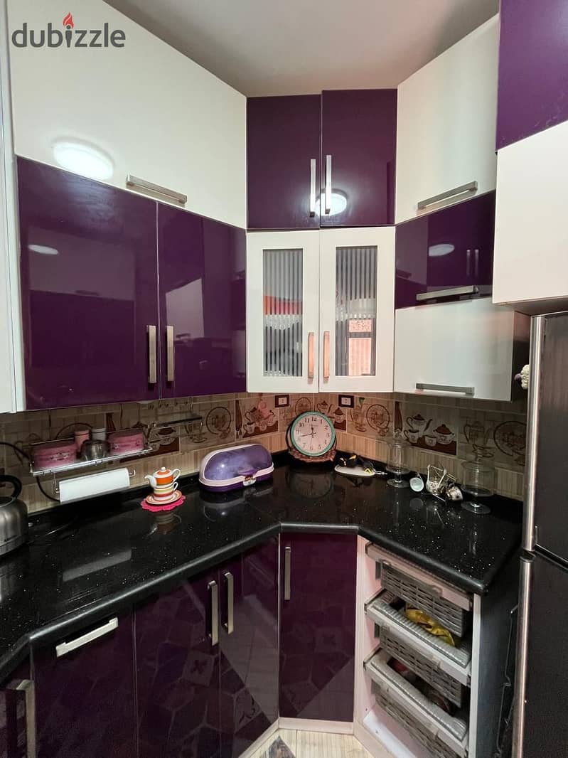 Apartment with special finishes for sale, 130 square meters, in Al Rehab, Phase 8 16