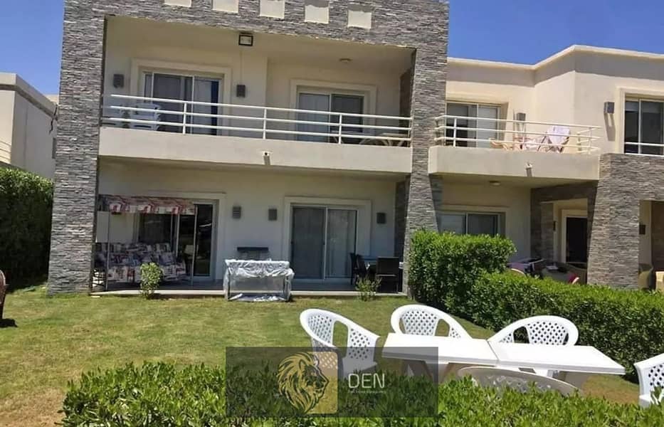 Apartment For Sale Fully Furnished  with Air Conditioning in Amwaj - North Coast 4