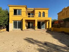 Stand alone villa for sale in new cairo in Gardenia Springs Compound 4 Bedrooms + Living + Nanny's bedroom with bathroom + Driver's room with bathroom 0