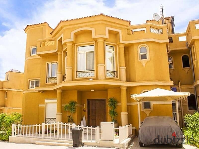 Villa for sale 552 m + basement 200 m immediate delivery in installments  Katameya Gardens inbehind the American University 2