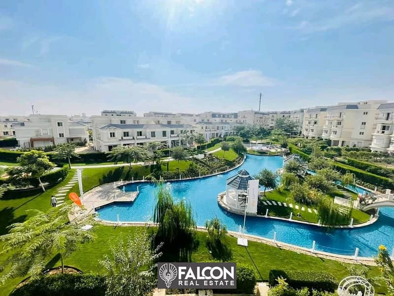 For sale, an apartment with a garden, immediate delivery, from Mountain View, in the Fifth Settlement, in i City New Cairo 4