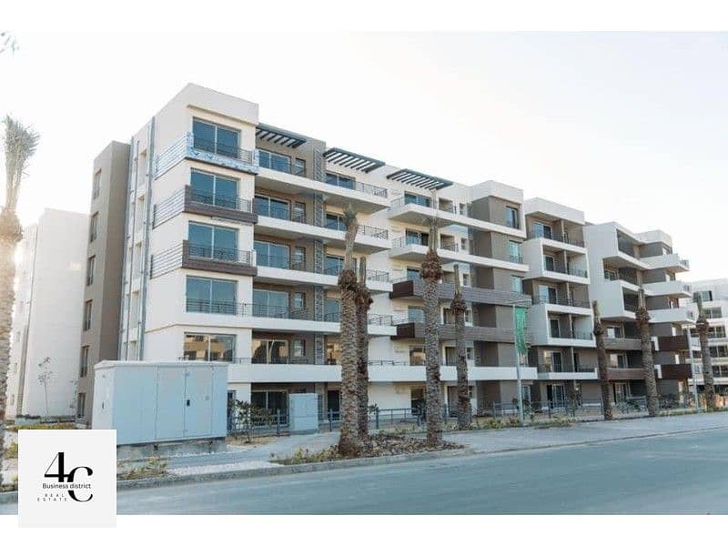 Apartment 172m for sale corner fully finished with view on the lagoon at the lowest price in Palm Hills New Cairo 0