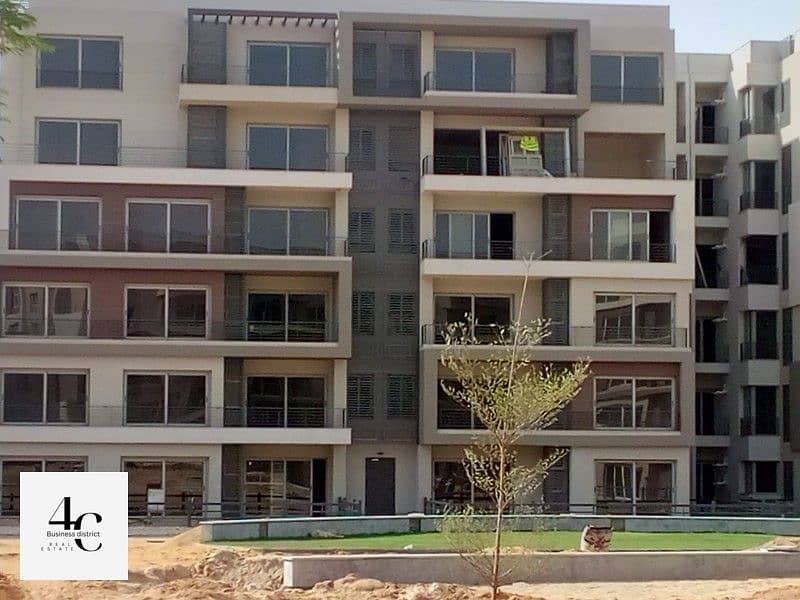 Apartment 172m for sale corner fully finished with view on the lagoon at the lowest price in Palm Hills New Cairo 7