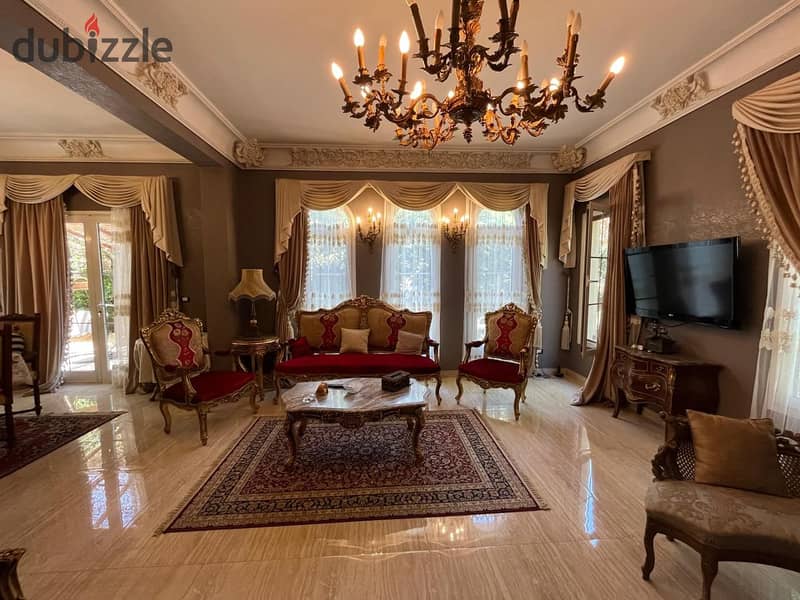 Stand-alone Villa for Sale in Hyde Park-New Cairo Fully Finished with AC's and furniture with a built up area of 374 m2 and a land area of 534 m2 8