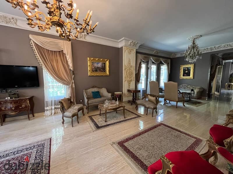 Stand-alone Villa for Sale in Hyde Park-New Cairo Fully Finished with AC's and furniture with a built up area of 374 m2 and a land area of 534 m2 9