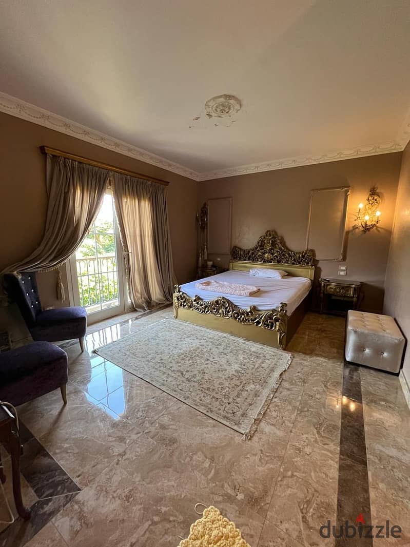 Stand-alone Villa for Sale in Hyde Park-New Cairo Fully Finished with AC's and furniture with a built up area of 374 m2 and a land area of 534 m2 15