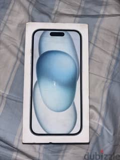 iphone 15 blue 128 giga جديد استعمال ٣ ايام