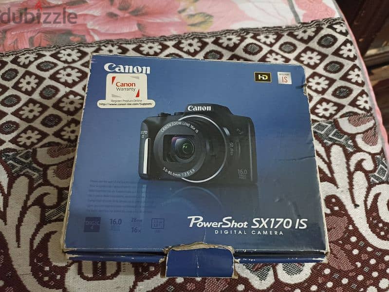 كاميرا camara canon powershot sx170 is للبيع 0