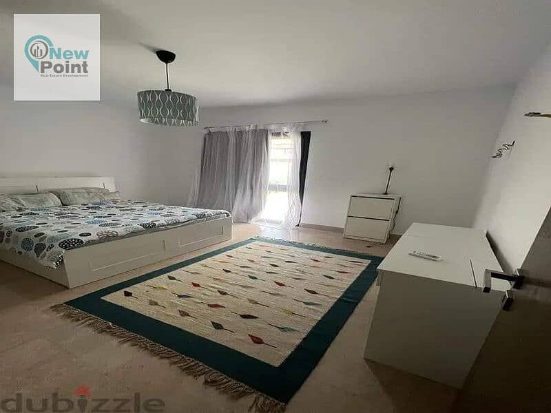 Apartment for sale in Swan Lake Compound on Suez Road in front of Rehab 1