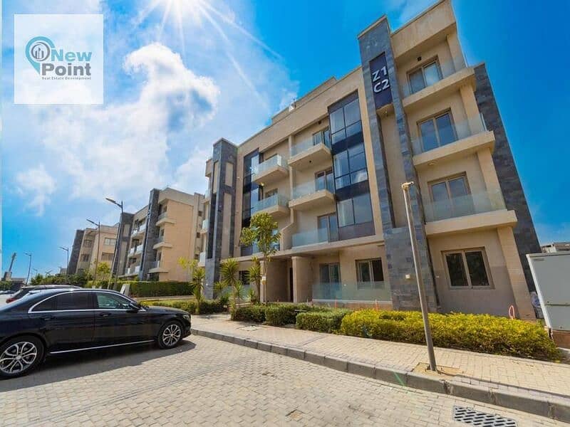 In the best location next to the American University AUC, immediate receipt. Own a 200 m apartment in the Fifth Settlement. 5