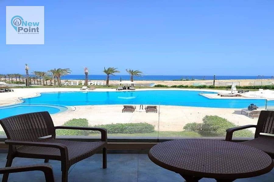 Own a fully finished 4-bedroom chalet with the same features as the villa + sea view in Ain Sokhna 0