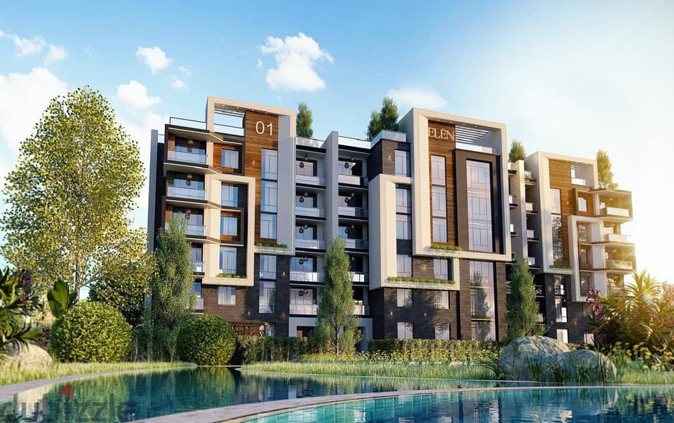 بسعر اللونش شقة 139م داخل كمبوند بمقدم 645الف بتقسيط 9 سنوات apartment 4