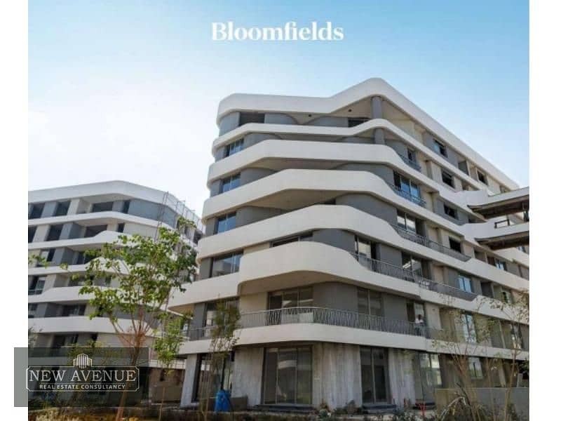 Apartment Terraces 127 meter  Third floor 2 Bedrooms  3 Bathrooms in Bloomfields Mostakbal City 5